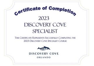 Certified Discovery Cove Specialist